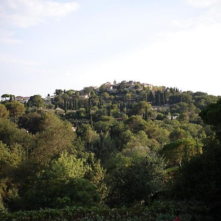 L'Elegante Bastide En Pierre Avec Vue Sur Le Vieux Village De Mougins Eksteriør billede